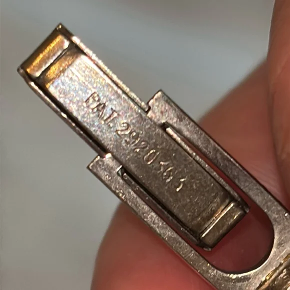 Vintage Tiger's Eye cufflinks silver Tone Brown Accents men's French cuffs - Picture 9 of 9